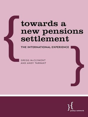 cover image of Towards a New Pensions Settlement, Volume 1